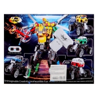 Конструктор инерционный &laquo;Внедорожник&raquo;, 2 варианта сборки, 135 деталей