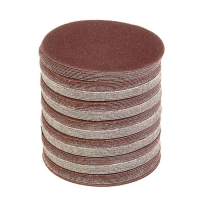 Круг абразивный шлифовальный под &laquo;липучку&raquo; ТУНДРА, 125 мм, Р60, 100 шт.