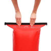 Гермомешок YUGANA, ПВХ, водонепроницаемый 40 литров, один ремень, красный