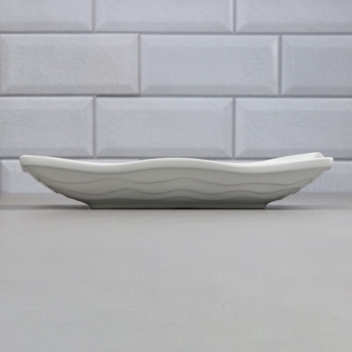 Тарелка для пасты &laquo;Макароны&raquo;, 800 мл, фарфор, Иран