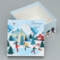 Набор подарочных коробк 6 в 1 «С Новым годом», 10 х 10 х 6 – 20 х 20 х 11 см, Новый год Набор подарочных коробк 6 в 1 «С Новым годом», 10 х 10 х 6 – 20 х 20 х 11 см, Новый год