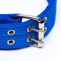 Ошейник четырехслойный, 64 х 4 см, ОШ 50-58 см, полиэстер, синий Ошейник четырехслойный, 64 х 4 см, ОШ 50-58 см, полиэстер, синий