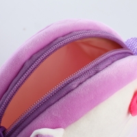 Сумка детская на молнии &laquo;Выбражулька&raquo;, цвет сиреневый