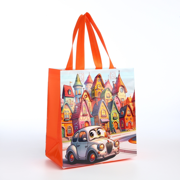 Сумка детская без застёжки, цвет оранжевый Сумка детская без застёжки, цвет оранжевый