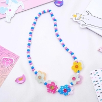 Бусы детские &laquo;Выбражулька&raquo; цветов поляна, 32 см, цвет МИКС