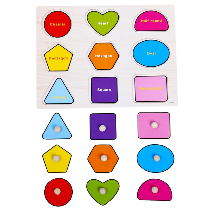 Рамка-вкладыш «Цвета и формы» Рамка-вкладыш «Цвета и формы»