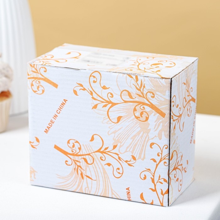 Сахарница &laquo;Крылья&raquo;, 200 мл, 16&times;10,5&times;11 см, с ложкой, цвет металла золотой