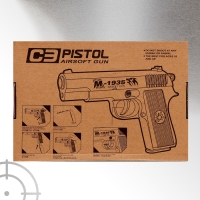 Детское оружие Пистолет Beretta M1935, металлический Детское оружие Пистолет Beretta M1935, металлический