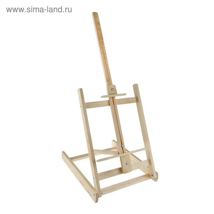 Мольберт настольный &laquo;Студийный&raquo;, 1100 х 430 х 530 мм, (с бегунком), сосна, Calligrata, №3,