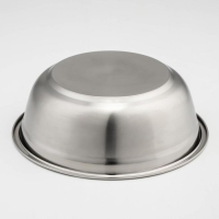 Мискa из нержавеющей стали, 2,3 л, 24&times;8 см, 201 мaркa стaли, толщинa 0,8 мм, внутренний диaметр 22 см