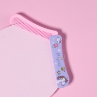 Расчёска складная, 19,5 &times; 2,5 см, цвет МИКС