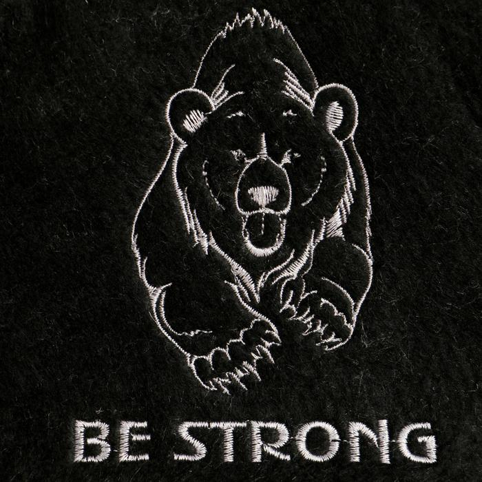 Шапка для бани Шапка для бани "Be strong"