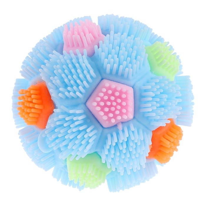 Ёжка &laquo;Мячик&raquo; световой, цвета МИКС