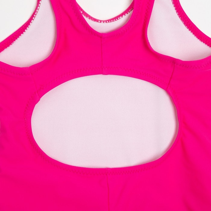 Купальник слитный детский MINAKU цвет розовый, рост 110-116 Купальник слитный детский MINAKU цвет розовый, рост 110-116