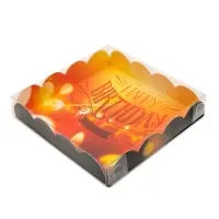 Коробочка для печенья, &laquo;Праздник&raquo;, 15&times;15&times;3 см