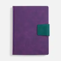 Ежедневник Grande Strap на заказ, датированный, фиолетовый