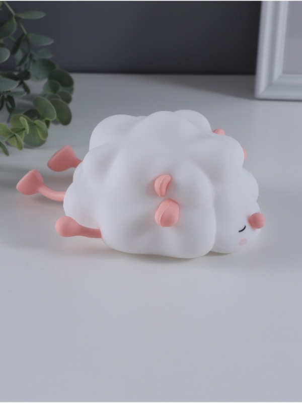 Ночник антистресс Ночник антистресс "Барашек" 2Вт LED RGB USB 13,8х16,5х8см