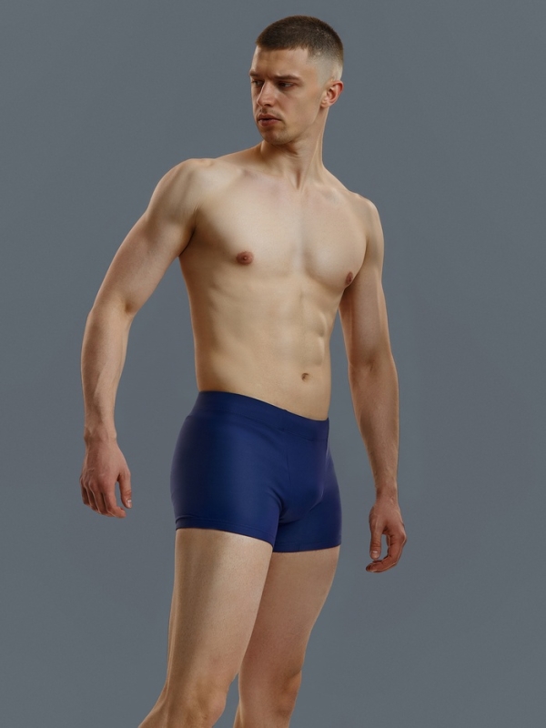 Плавки-шорты спортивные мужские, размер 56, цвет темно-синий