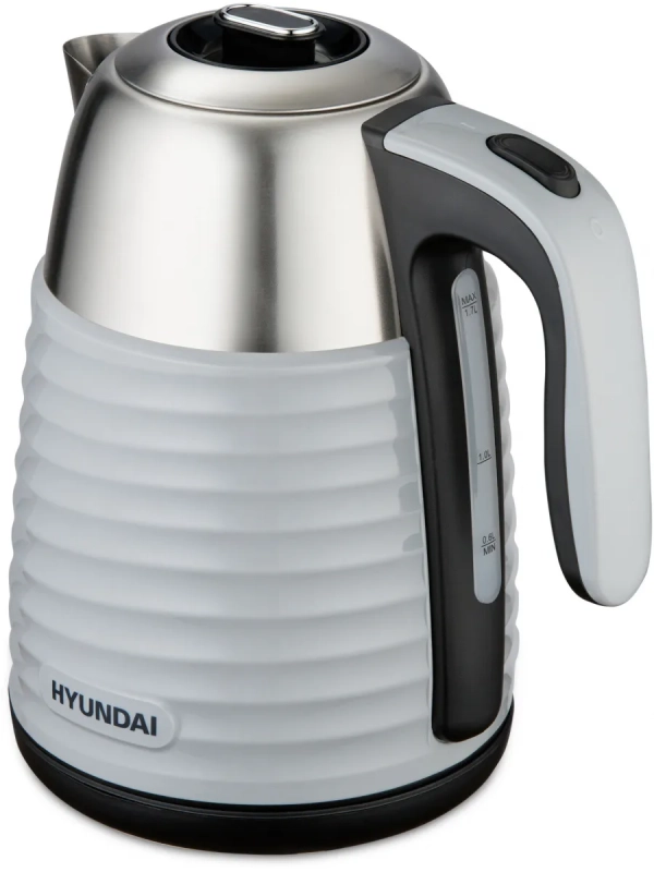 Чайник HYK-S4804 1.7л. 2200Вт серый черный
