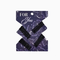 Невидимки для волос 40 шт &laquo;Для тебя&raquo; 5 см