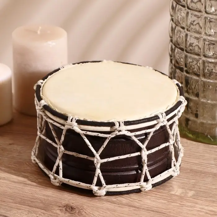 Сувенирный музыкальный инструмент &laquo;Барабан&raquo;, 18&times;18&times;10 см