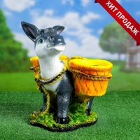 Фигурное кашпо "Ослик" 26х33х34см Фигурное кашпо "Ослик" 26х33х34см