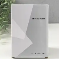 Фоторамка металл на 1 фото 10х15 см "Классик" чёрная 1,5х10,5х16 см