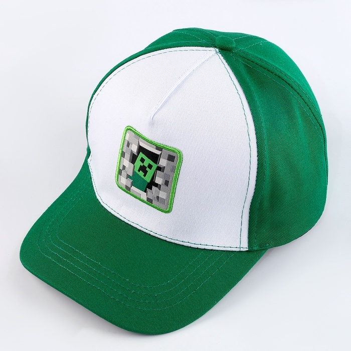 Кепка детская для мальчика &laquo;Игра&raquo;, цвет зелёный, р-р 52-54, 5-7 лет