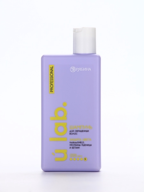 Профессиональный шампунь для окрашенных волос с активным комплексом и скваланом, 250 мл ULAB