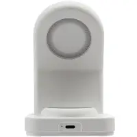 Зарядная станция с подсветкой Cooper Duo, белая