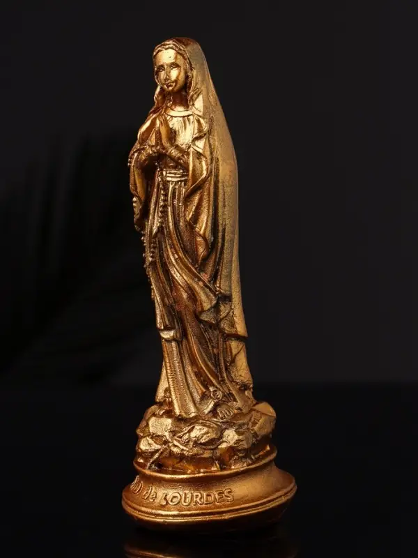 Фигура "Дева Мария" 14х5 см, бронза