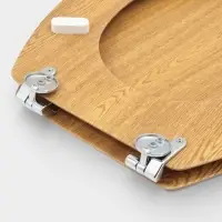 Сиденье для унитаза, 45&times;36&times;5 см, натуральное дерево