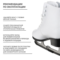 Коньки фигурные Winter Star прокатные, р. 36