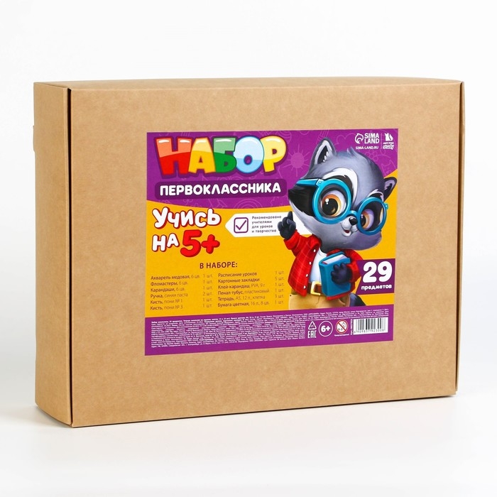 Набор школьника "Учись на 5+"