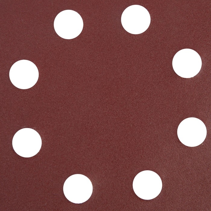 Круг абразивный шлифовальный под Круг абразивный шлифовальный под "липучку" ТУНДРА, перфорированный, 125 мм, Р240, 10 шт.