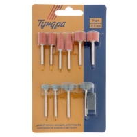 Набор мини-насадок для гравера ТУНДРА, шарошки по камню и металлу, 3.2 мм, 11 шт. Набор мини-насадок для гравера ТУНДРА, шарошки по камню и металлу, 3.2 мм, 11 шт.