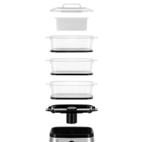 Пароварка электрическая КТ-9897 - 950 Вт