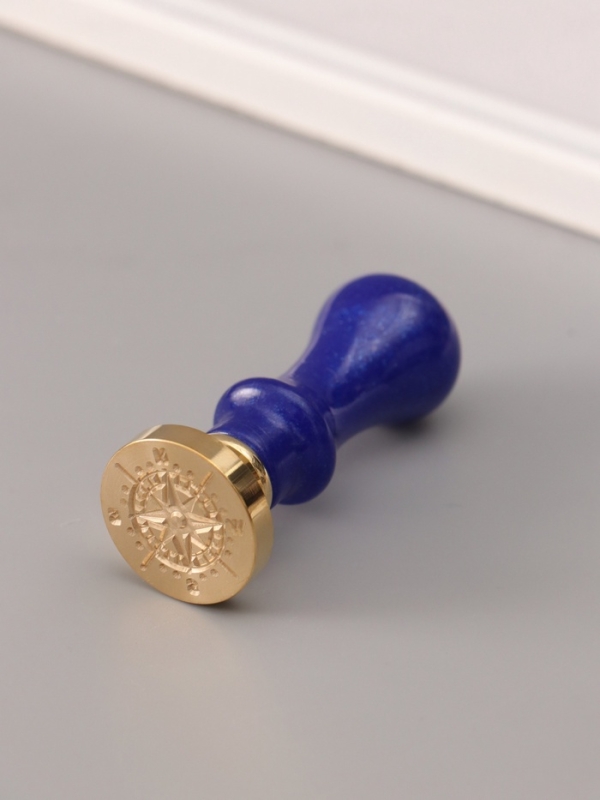 Сургучный набор "Компас" печать, ручка, сургуч 12,5х10х3,6 см