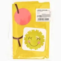 Воздушный шар фольгированный 22" "Солнышко" цвет желтый