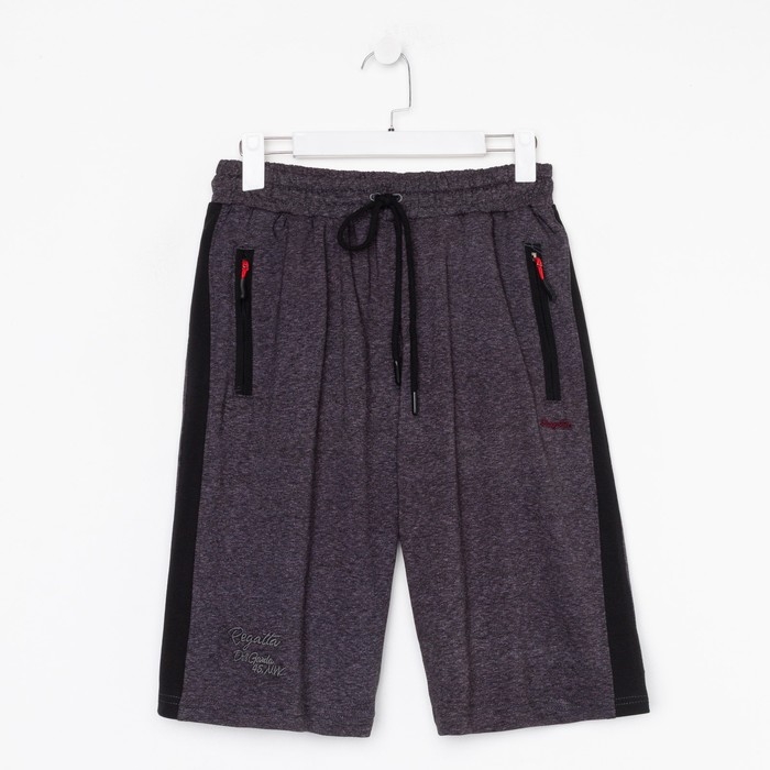 Шорты мужские, цвет серый, размер 48