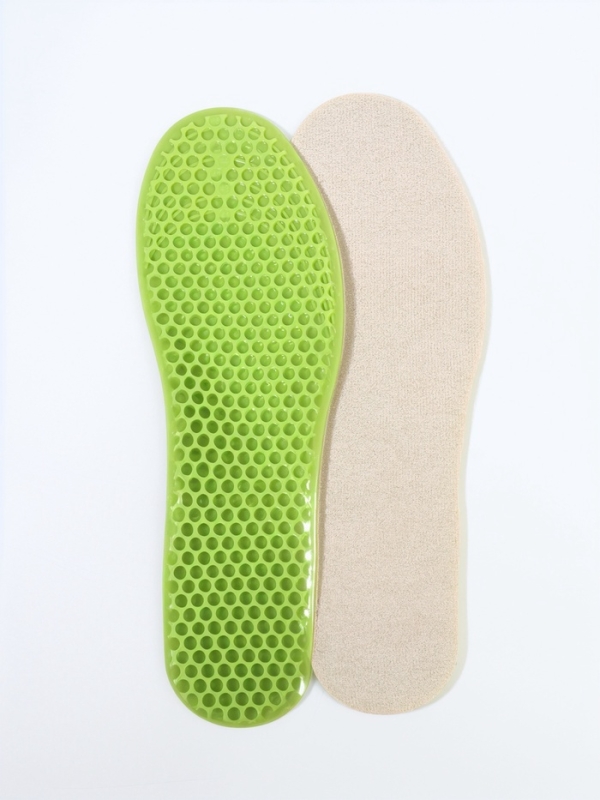 Стельки (полиэстер, силикон) универс 40-46р-р 29,5см (пара) серый пак SS