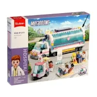 Конструктор инерционный Мегаполис "Скорая помощь", 477 деталей, 6+