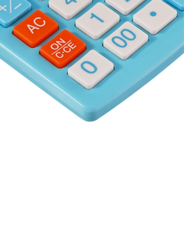 Калькулятор настольный 12-разрядный CT-388, голубой