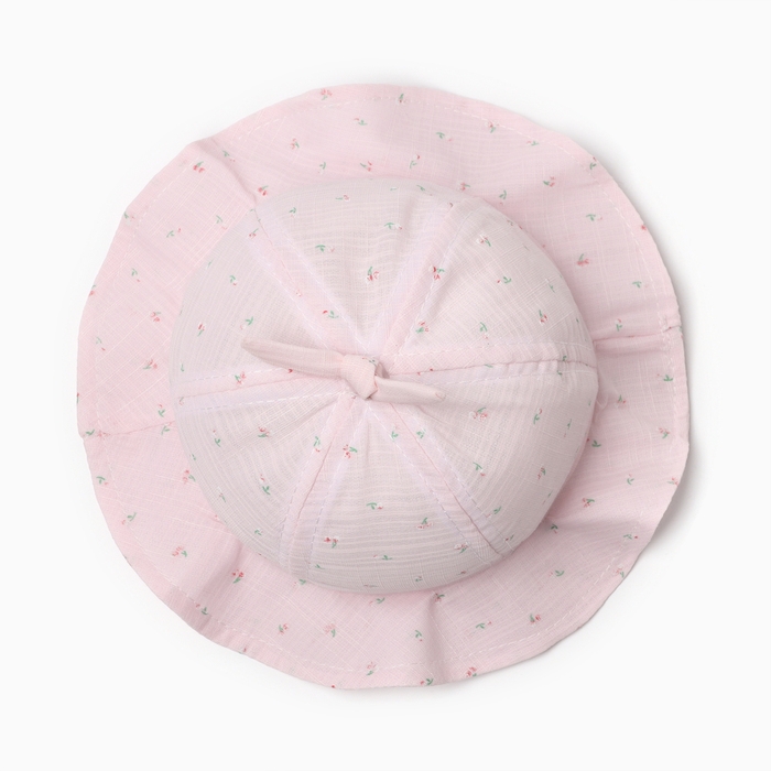 Панама детская &laquo;Колокольчик&raquo; MINAKU, размер 48, розовая