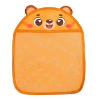 Сетка - органайзер &laquo;Мишутка&raquo;, для хранения игрушек в ванной, на присосках