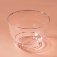 Креманка пластиковая одноразовая для фуршета &laquo;Кристалл&raquo;, 200 мл, прозрачная