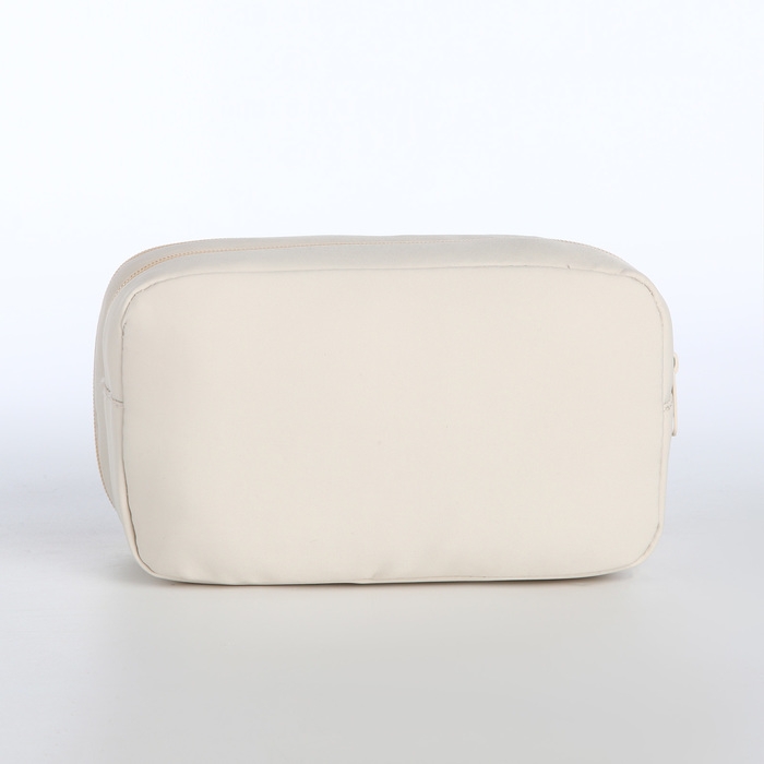 Косметичка на молниях, цвет белый Косметичка на молниях, цвет белый