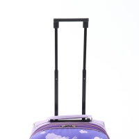 Чемодан детский 34 л (XS), Sacvoyage, отдел на молнии, цвет сиреневый