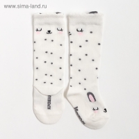Гольфы Крошка Я «Зайка» 12-14 см, цвет молочный Гольфы Крошка Я «Зайка» 12-14 см, цвет молочный
