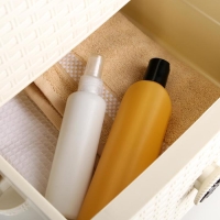 Комод 3-х секционный &laquo;Плетёнка&raquo;, цвет слоновая кость